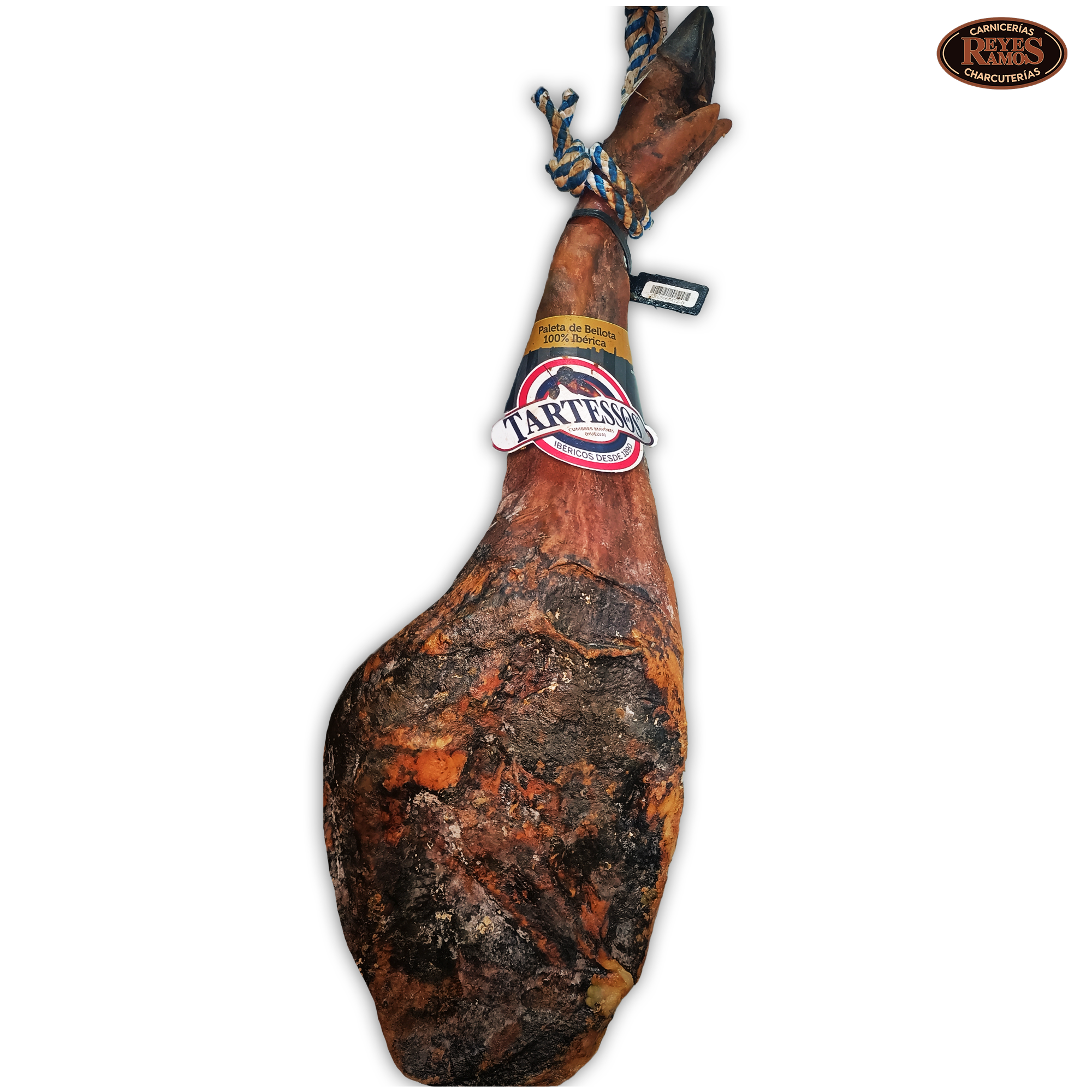 Paleta de bellota 100% ibérica de Tartessos. Cumbres Mayores - Huelva